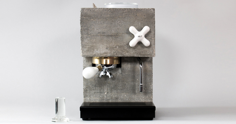 Anza espresso – une machine à café béton